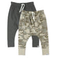 HonestBaby Multipack Honest Pants Joggers Pull on Organic Cotton for Baby & Toddler, Boys, Girls, Sandstorm Camo, 2T