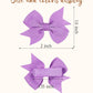 Doboi 50Pcs 2 ' ' Baby Hair Bows Clips Fully Lined Grosgrain Boutique Solid Ribbon Mini Bows For Girls Teens Infants Kids Toddle