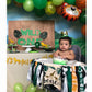 Ullovit First 1St Birthday Crown For Baby Boys Prince, Sparkle Gold Green Wild One Birthday Hat Headband Cake Smash Photo Decora