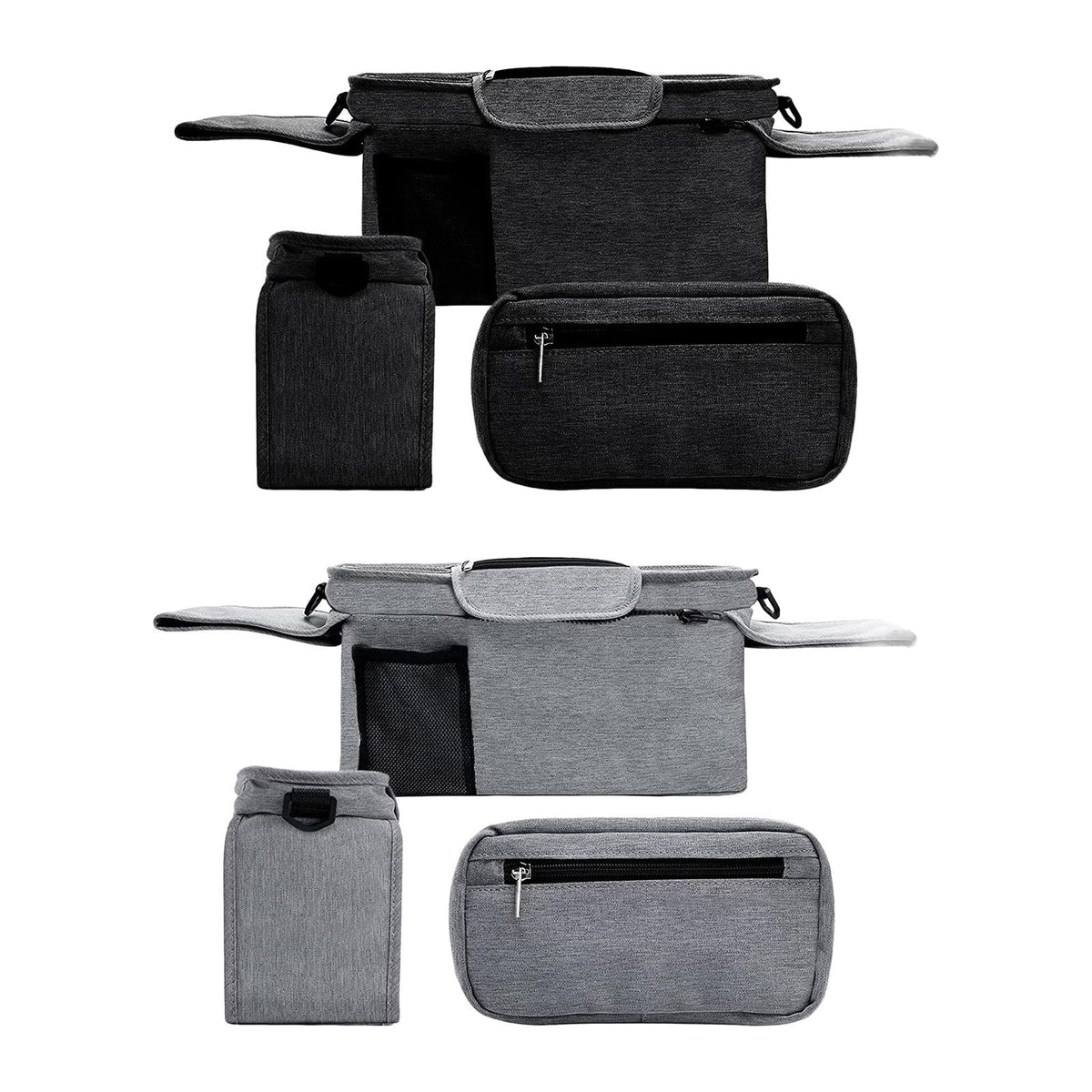 SECRET DESIRE Stroller Organizer Shopping Bag Easy Clean Stroller Bag for Home Use Outside Black|Strollers & Accessories|Strolle