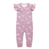 Owlivia Baby Girl And Boy Romper, Ruffle Sleeveless Summer Outfit For Girls, 100% Organic Cotton One-Piece Jumpsuit(18-24 Months