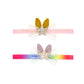 Ddnfo Easter Bunny Headband Bunny Ears Easter Headbands Baby Girls Flower Crown Spring Bunny Headbands Hair Accessories(F80) (C)