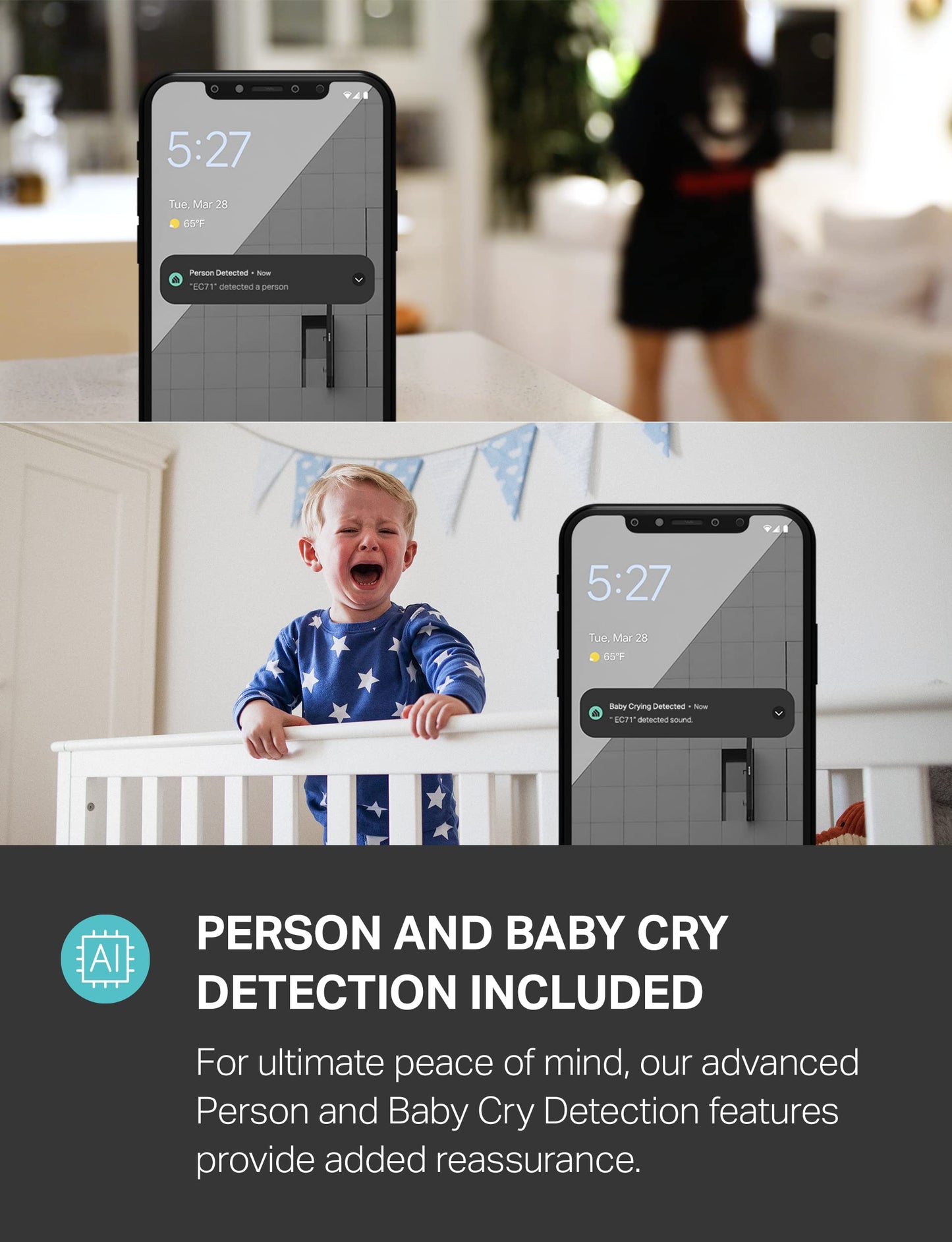 Kasa Smart 2023 New Indoor Pan-Tilt Security Camera, 1080P Hd Dog Camera W/Night Vision, Motion Detection For Baby & Pet Monitor