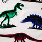 Dinosaurs Little Boys Kids Short Sleeve Pajamas Sets 100% Cotton Pjs Toddler 6T, Gray