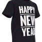 Unique Baby Boys Happy New Year 2023 Party Shirt (7, Black)
