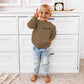 Boutikome Big Brother Sweatshirt Toddler Baby Boy Cool Big Bro Club Shirts Announcement Pullover Long Sleeve Fall Tops(Brown,4-5