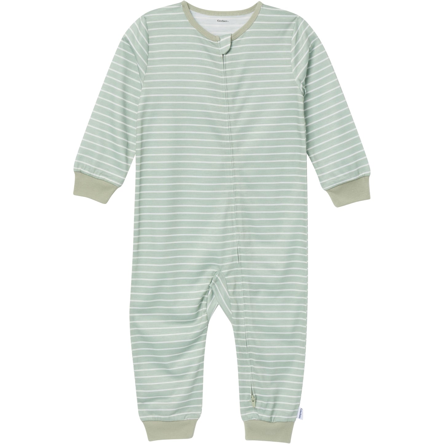 Gerber Toddlers And Baby Boys' Loose-Fit Polyester Jersey Footless Pajamas, Jungle