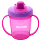 1St Step Bpa Free AntiSpill Hard Spout Baby Sipper Cup With Twin Handle & Cover  250Ml (Pink)