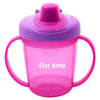 1St Step Bpa Free AntiSpill Hard Spout Baby Sipper Cup With Twin Handle & Cover  250Ml (Pink)