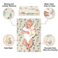 Vegan Leather Baby Changing Mat - Wipeable Portable Changing Pad, Foldable Travel Changing Mat For Baby, Newborns Toddlers Showe