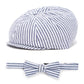 Born To Love Baby Hat And Bow Tie Set (42 Cm, Navy Newsboy)