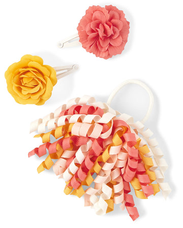 Gymboree Womens Toddler Hair Accessories 3-pack Headband, Trail Flower 3 Pack