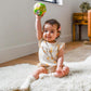 HABA 4.5 Baby Ball On The Farm Tummy Time and Sensory Play Favorite to Encourage Crawling and Gross Motor Skills for Babies 6 Mo