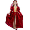 Pgond Girl'S Renaissance Halloween Fancy Dress Medieval Costume (L-10-12)