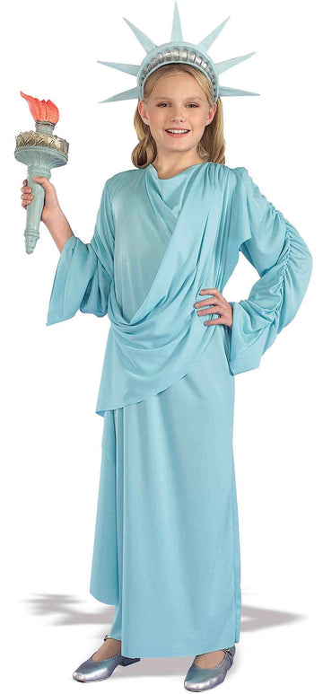 Forum Novelties Patriotic Party Little Miss Liberty Costume, Child Small