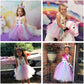 Tutu Dreams Unicorn Dresses For Girls Size 10 Big Girl Unicorn Dress Up Costumes Flower Rainbow Easter Party (Sequin Unicorn, 9-