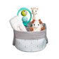 Sophie la girafe Birth Basket | Includes a Basket with Handles, Sophie la girafe, Soft Comforter with Pacifier Holder, 100% Cott
