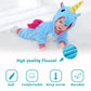 Tonwhar Infant And Toddler Halloween Cosplay Costume Kids' Animal Outfit Snowsuit(4-5T,Blue Unicorn)