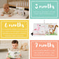 Ali+Oli Baby Cloth Book - Soft Sensory Crinkle Book with Textured Tails for Infants 0-12 Months - Early Learning Touch & Feel Tu