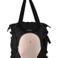 Obersee Innsbruck Diaper Bag Tote with Cooler, Black/Bubble Gum