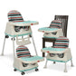 Luvlap Cosmos 3 In 1 Convertible High Chair Cum Booster Seat (Green)