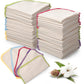 Mimorou 45 Pcs Flannel Cloth Baby Wipes Reusable Baby Diapers Wipes Washable Natural Unbleached Baby Face Wipes Soft And Sturdy