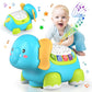 Lehoo Castle Baby Crawling Toys 6-12 Months, Musical Moving Toys for Boys & Girls, 0-6 Months Montessori Infant Toys, Gifts for 