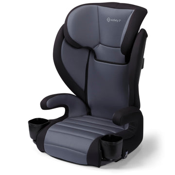 Safety 1?? Grow and Go 2-in-1 Belt-Positioning Booster Car Seat Featuring ComfortWings, Black Sand