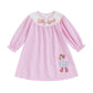 Toddler Girl Birthday Outfit Baby One Silly Goose Dress Smocked Princess Dresses Little Girls Long Sleeve Clothes (A Silly Goose