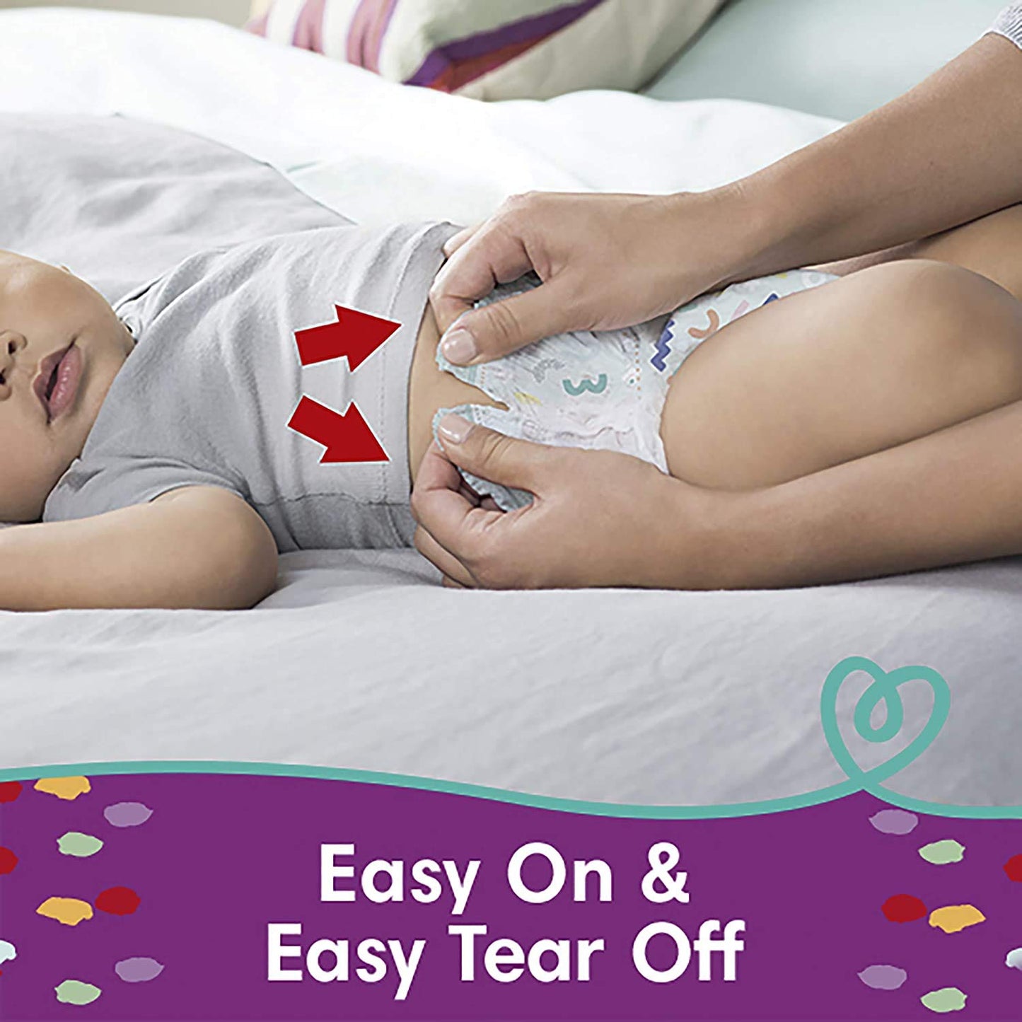 Diapers Size 5, 52 Count - Pampers Pull On Cruisers 360 Fit Disposable Baby Diapers With Stretchy Waistband, Super Pack (Packagi
