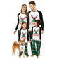 Iffei Matching Family Pajamas Sets Christmas Pj'S Merry Christmas Reindeer Print Top And Plaid Bottom Sleepwear Jammies 9-12Mont