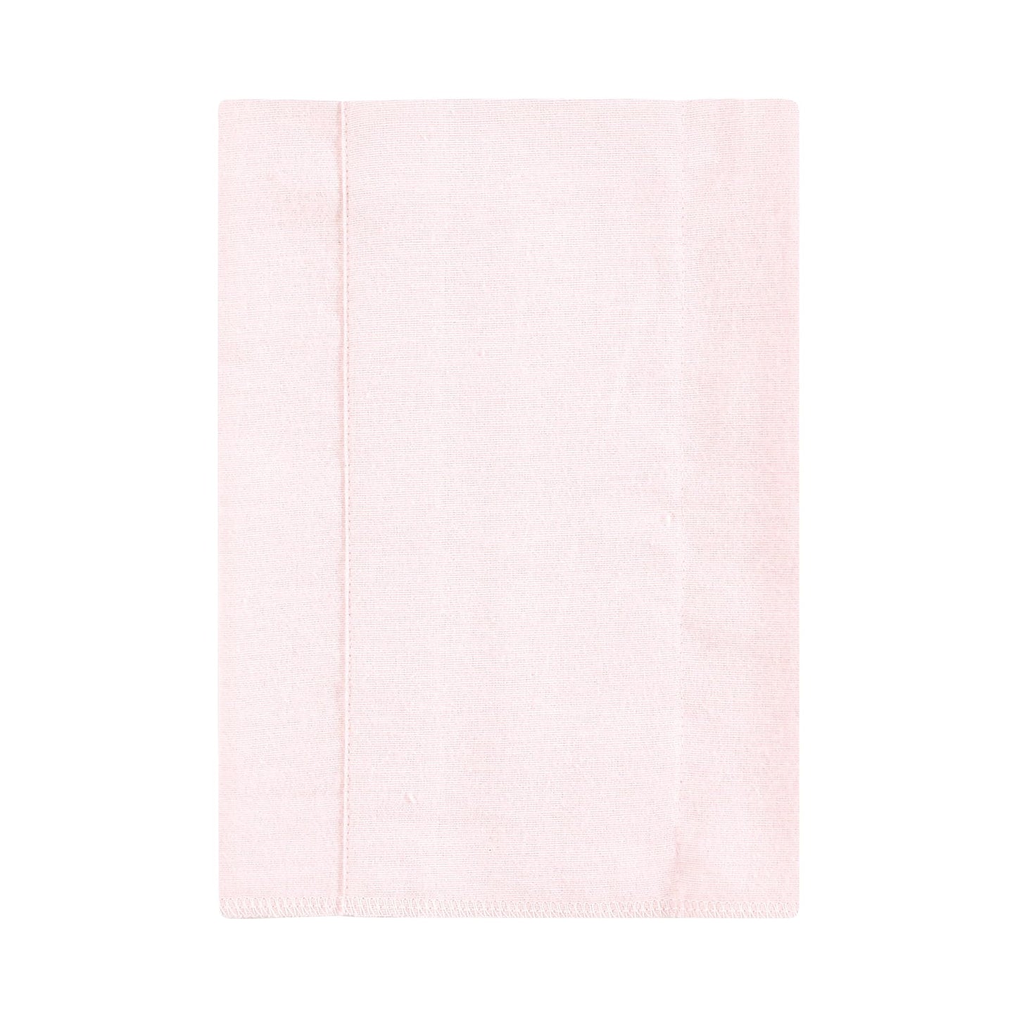 Hudson Baby Unisex Baby Flannel Burp Cloth 7Pk, Pink Honey Bunny, One Size