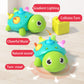 GeeKiPrime Baby Musical Crawling Toys 6 to 12 Months, Infant Turtle Light Up Toy for Teething Fine Motor Sleep Aid, Baby 7 8 9 1