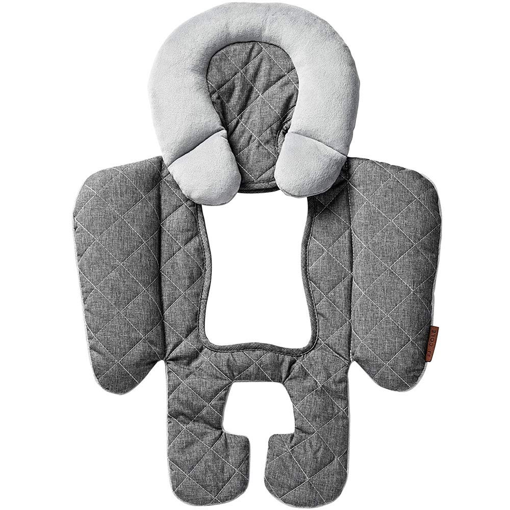 Jj Cole Reversible Body Support Blackout Quilted, Heather Grey