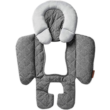 Jj Cole Reversible Body Support Blackout Quilted, Heather Grey