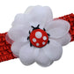 Funny Girl Designs Puffy Ladybug Crochet Baby And Toddler Headband