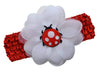 Funny Girl Designs Puffy Ladybug Crochet Baby And Toddler Headband