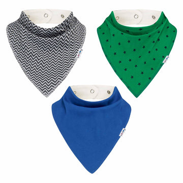 Lovjoy Large Bandana Bibs - Special Needs Bibs - For Older Children, Youth And Adults - Practical, Absorbent And Stylish (Set 02