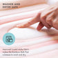 Blooming Bath Rainbow Baby Bath Mat - Sink Bathtub Cushion For Infants - Plush Minky Fabric For Newborn To 6 Months - Washer Saf