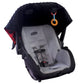 Hudson Baby Unisex Baby Reversible Car Seat And Stroller Canopy, Buffalo Plaid, One Size