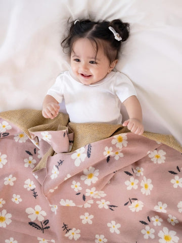 Fabriyo | 100% Cotton Knitted Baby Blanket  All Season AC Kambal for Newborn & 02 Years  Winter Baby Blanket, Baby Blankets N