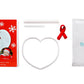 Tiny Ideas Baby'S No Bake Hand Or Footprint Keepsake Ornament Kit, Christmas Ornaments, Baby'S First Christmas, Holiday Decorati