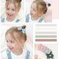 Doboi 24Pcs 2.8 ' ' Baby Hair Bows Clips Fully Lined Solid Ribbon Mini Bows For Girls Teens Infants Kids Toddlers Newborn