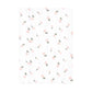 Hudson Baby Unisex Baby Cotton Flannel Burp Cloths, Sage Floral, One Size