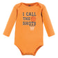 Hudson Baby Unisex Baby Cotton Long-Sleeve Bodysuits, Sports Stripes, 0-3 Months