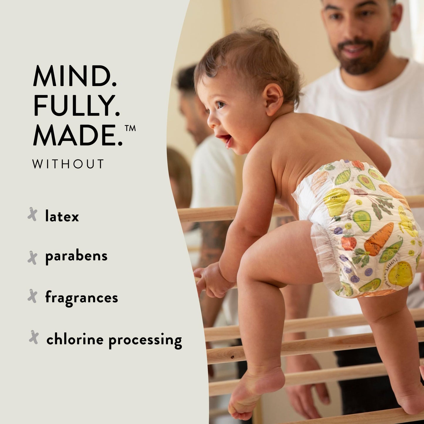 The Honest Company Clean Conscious Diapers | Plant-Based, Sustainable | So Delish + All The Letters | Club Box, Size 5 (27+ lbs)