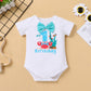 Odasdo Baby Boy Ocean Theme My First 1St Birthday Smash Cake Outfit Under The Sea Party Supplies Bow Tie Romper Shorts Suspender