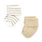 Hudson Baby Unisex Baby Cotton Rich Newborn And Terry Socks, Modern Giraffe, 6-12 Months
