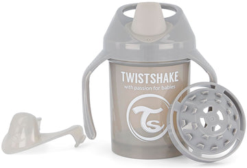 Twistshake Mini Cup 230Ml / 8Oz 4+M Pastel Grey