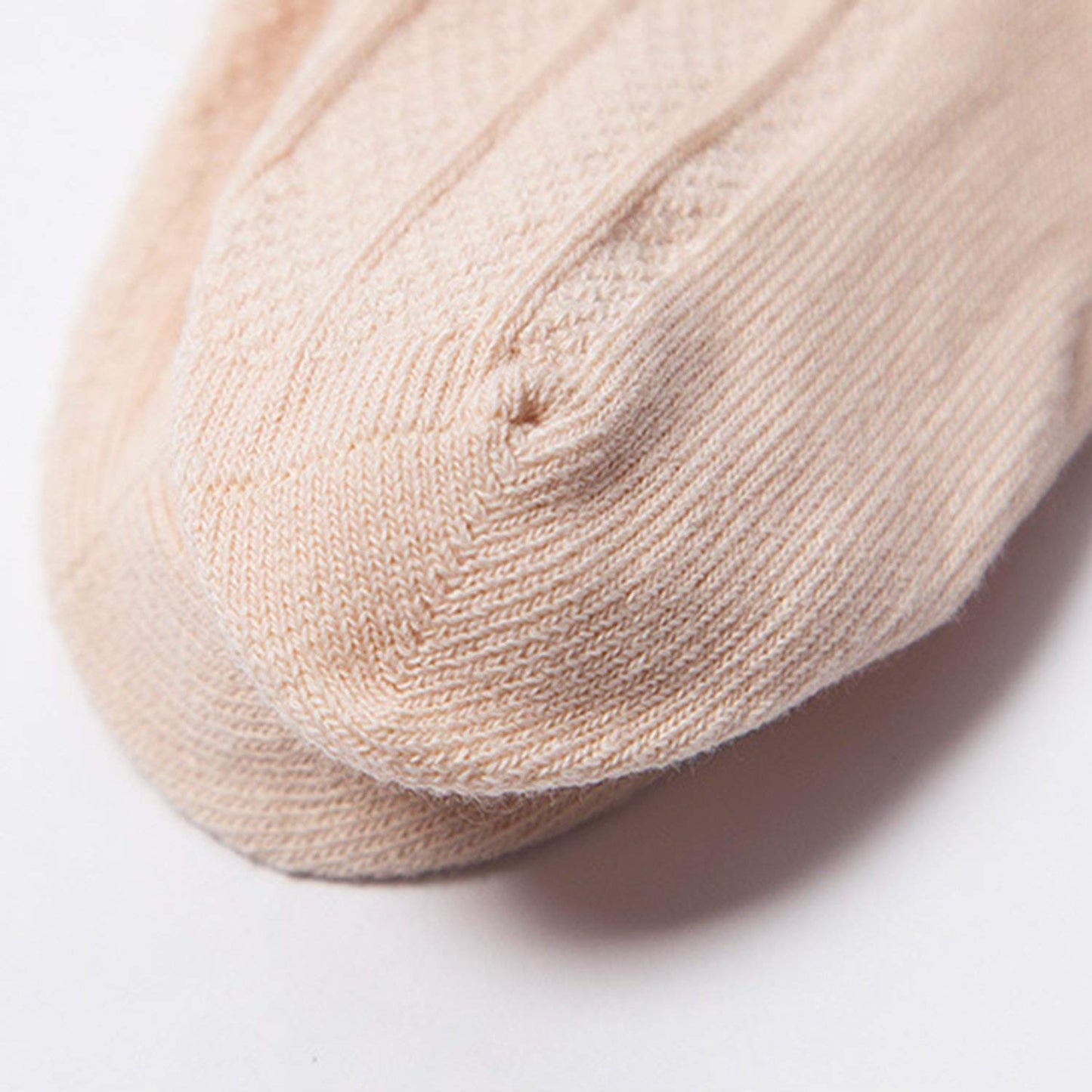 Kaariss Baby Girls Boys Toddlers No Seam Cotton Knee High Socks Tube Ruffled Stockings 5 Pack